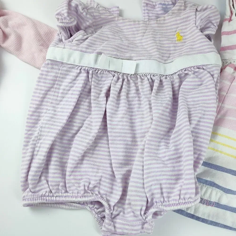 Preppy Pastel Baby Girl Bundle 6M Kate Spade & Ralph Lauren